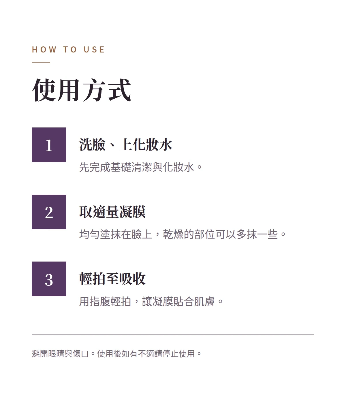 使用方式 商品說明圖
